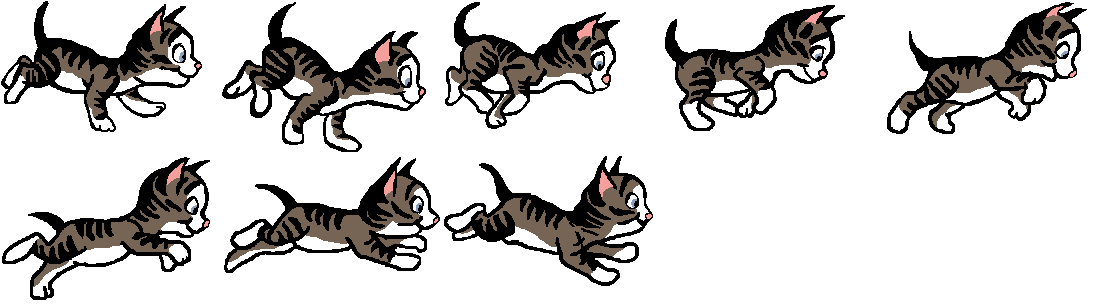 cat sprite sheet